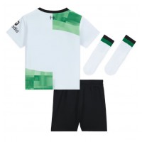 Camisa de Futebol Liverpool Equipamento Secundário Infantil 2023-24 Manga Curta (+ Calças curtas)